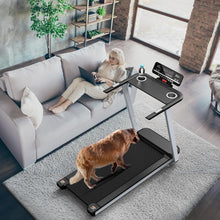 Load image into Gallery viewer, Premium Home Treadmill with Incline – Supports Up to 265 lbs, Adjustable Incline for Maximum Calorie Burn, High-Performance Treadmill for Fitness Enthusiasts – Elevate Your Workout