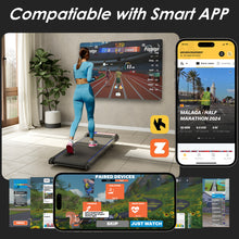 Load image into Gallery viewer, Treadmill Under Desk Walking Pad,2 in 1 Folding Treadmill for Home/Office with Remote Control and APP,LED Display