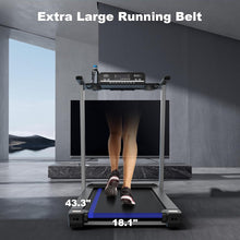 Load image into Gallery viewer, Premium Home Treadmill with Incline – Supports Up to 265 lbs, Adjustable Incline for Maximum Calorie Burn, High-Performance Treadmill for Fitness Enthusiasts – Elevate Your Workout