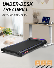 Load image into Gallery viewer, 3 in 1 Treadmill, Portable Under Desk Walking Pad with Incline for Home/Office, Remote Control, LED Display