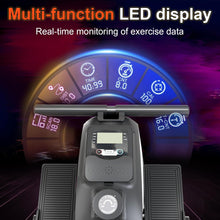 Load image into Gallery viewer, Rowing Machines for Home | Adjustable 8-Speed Booster | Burn Fat & Sculpt Muscles | Supports Up to 265 LBS | Tablet-Ready Design