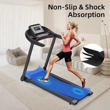 Load image into Gallery viewer, Portable Treadmill for Home Fitness, Walking or Running with Incline,265 lb Capacity, Bluetooth Enabled, Pulse Sensors
