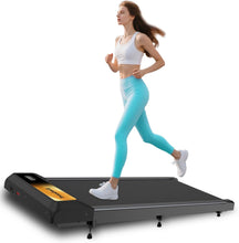Load image into Gallery viewer, Under Desk Treadmill, 2.5 HP 265 Lbs Low Noise Walking Pad Treadmill LED Display with Remote Control Walking Jogging Running Machine, Incline Treadmills for Home and Office
