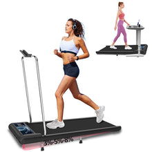 Load image into Gallery viewer, Treadmill Under Desk Walking Pad,2 in 1 Folding Treadmill for Home/Office with Remote Control and APP
