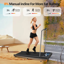 Load image into Gallery viewer, Treadmill Under Desk Walking Pad,2 in 1 Folding Treadmill for Home/Office with Remote Control and APP
