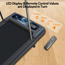 Load image into Gallery viewer, Treadmill Under Desk Walking Pad,2 in 1 Folding Treadmill for Home/Office with Remote Control and APP
