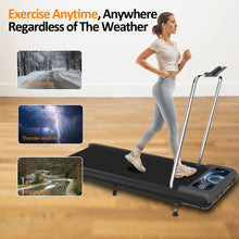 Load image into Gallery viewer, Treadmill Under Desk Walking Pad,2 in 1 Folding Treadmill for Home/Office with Remote Control and APP
