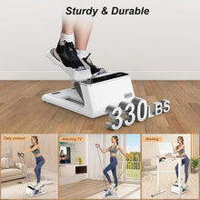Load image into Gallery viewer, Steppers for Exercise at Home,Mini Stepper, Weight Capacity 330 LBS, with LED Smart Display,Stepper with Resistance Bands
